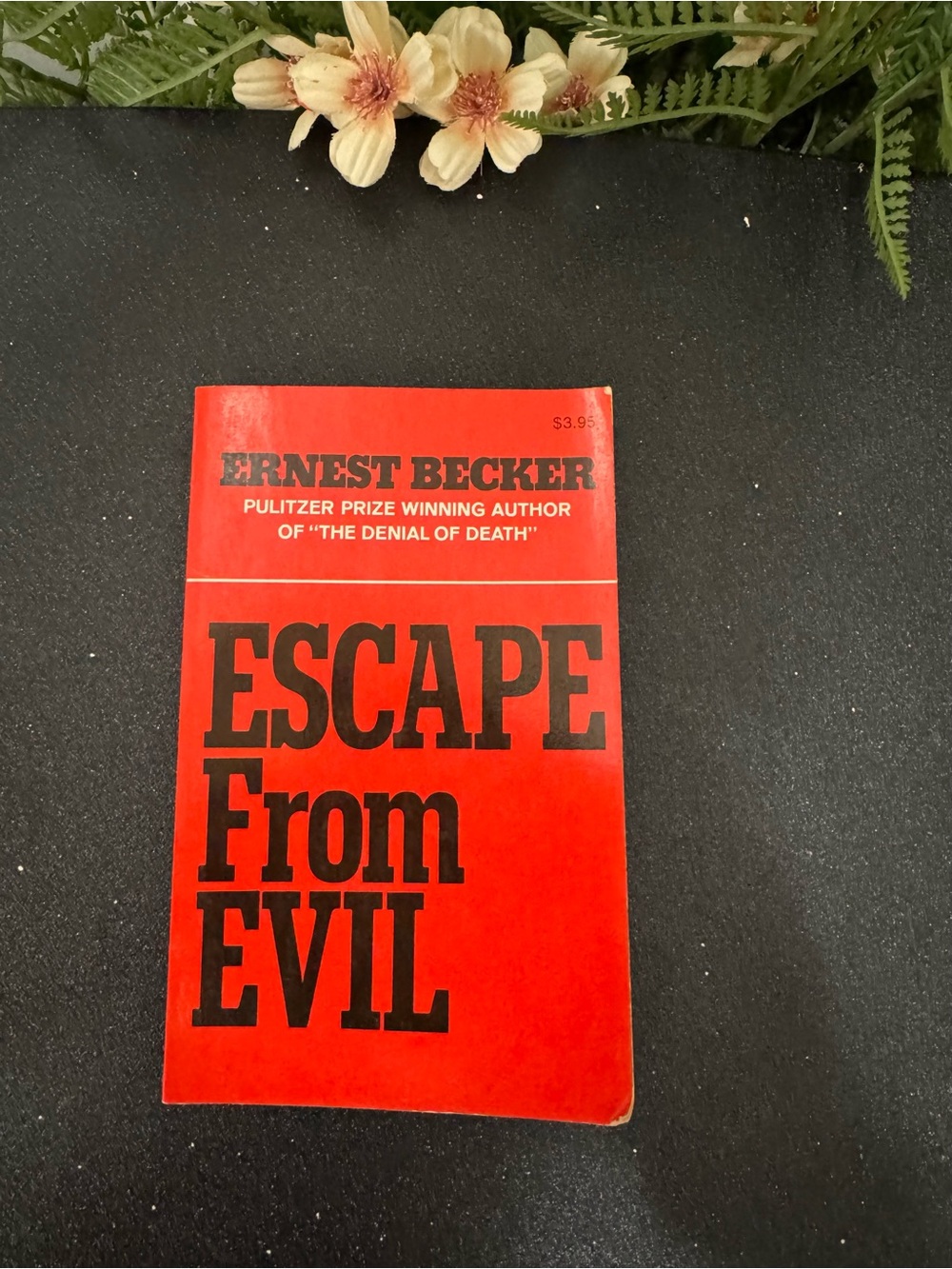 & Other Stories Red and Black 'Escape From Evil' Graphic Print
